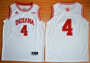Maillot De Basket NCAA Indiana Hoosiers Victor Oladipo 4 NCAA Basketball Authentique Blanc